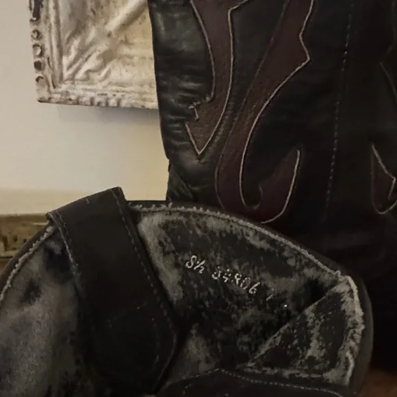SEYCHELLES cowgirl boots. Made in Mexico real Vero Cucio Leather - Picture 9 of 9